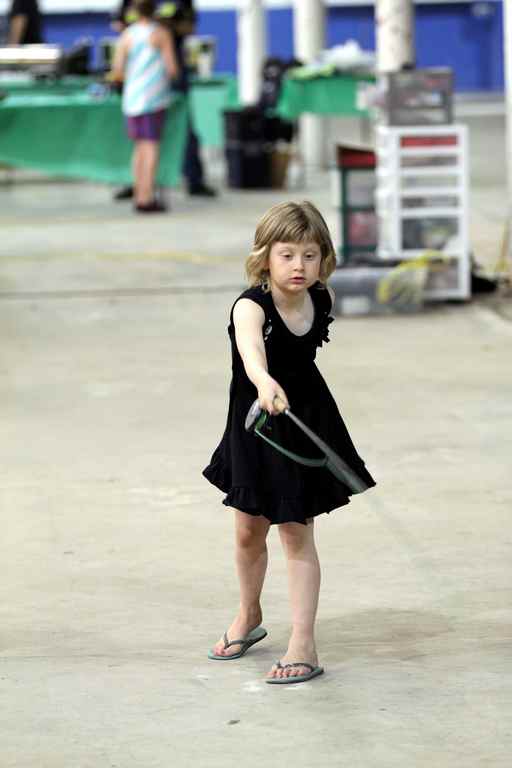 Give a few years and she could be the  next April Vokey!