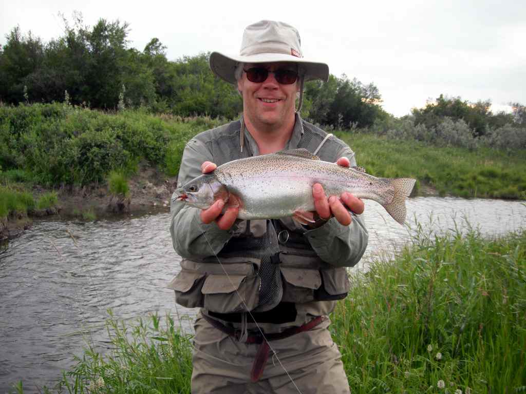Peter with another Battle Creek Rainbow